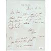Image 1 : Rowan and Martins Laugh In Dick Martin  Signed Hand Written Letter Note JSA Authenticated