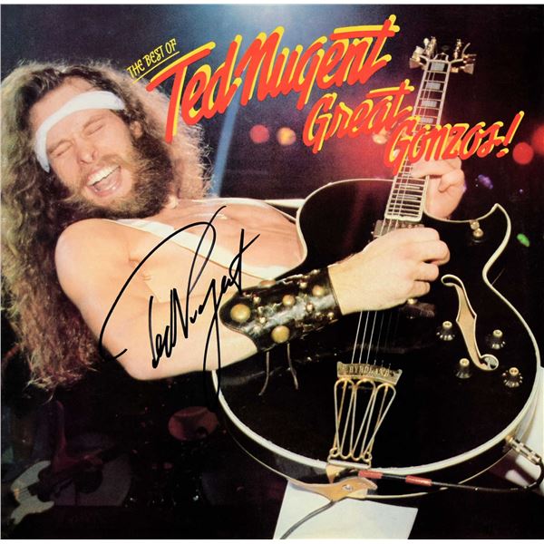 Ted Nugent signed Free For All album