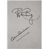 Image 1 : Alec Guinness & Peter Cushing Signature Strip