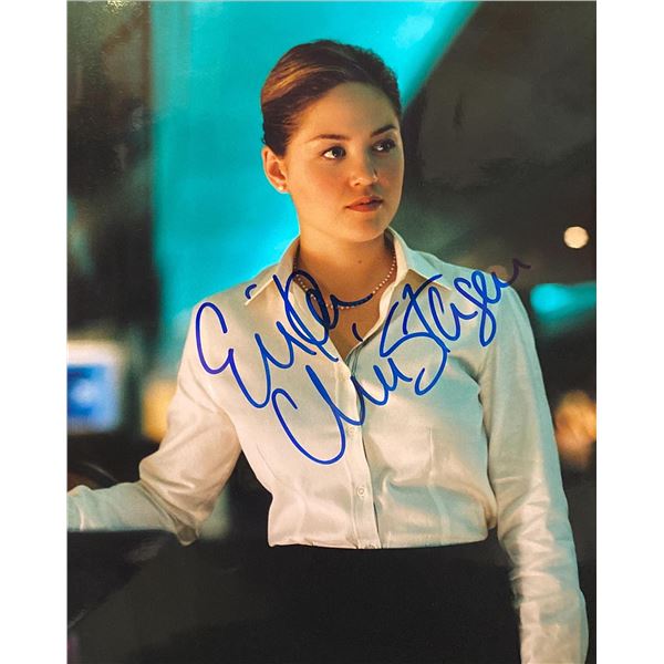 Flightplan Erika Christensen Signed Movie Photo