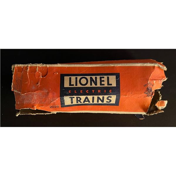 Lionel 2026 steam locomotive circa 1950