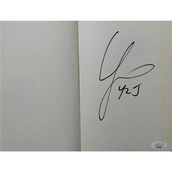 WWE Chris Jericho The Best In The World Signed 1st Ed Hardcover Book JSA Authentic