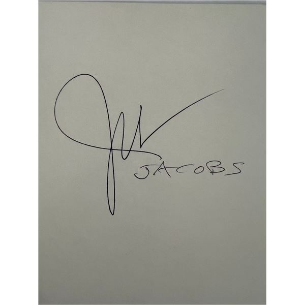 JM Jacobs original signature