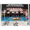 Image 1 : 1995 Anaheim Bullfrogs signed team photo