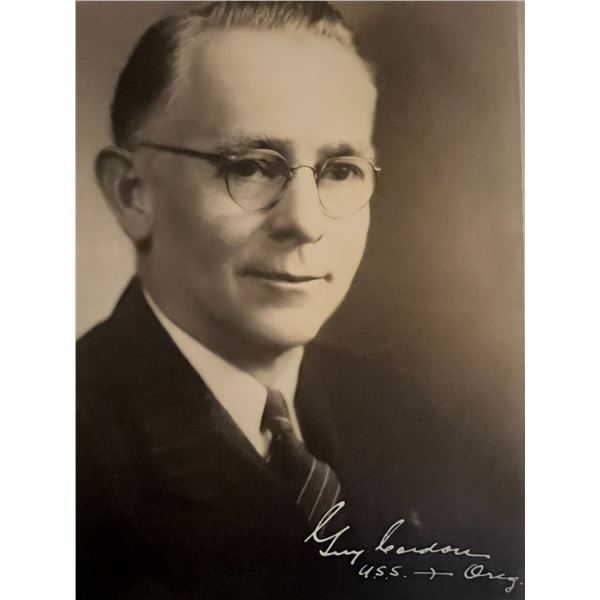Senator Guy Cordon signed photo
