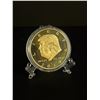 Image 1 : US President Donald Trump 2019 Gold Plated Commemorative Collectors Coin