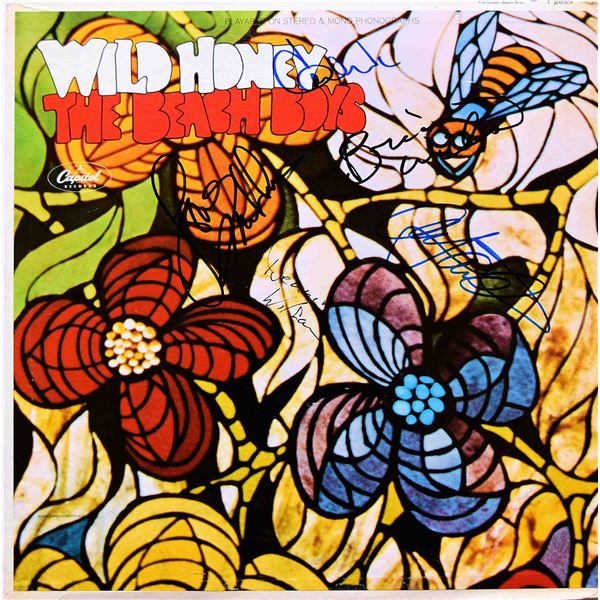 The Beach Boys  Wild Honey signed Album