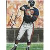 Image 1 : NFL MVP Sid Luckman signed art