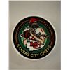 Image 1 : Kansas City Chiefs Vintage Porcelain Collector Plate (4x4 Inches)
