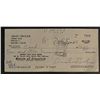 Image 1 : Arch Oboler Signed Check (3x6 Inches) â€“ Radio & Film Pioneer