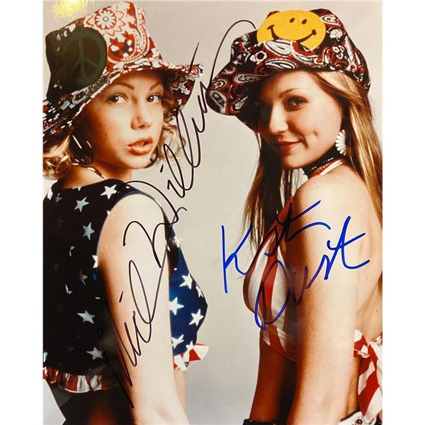 Dick Michelle Williams and Kirsten Dunst Signed Movie Photo