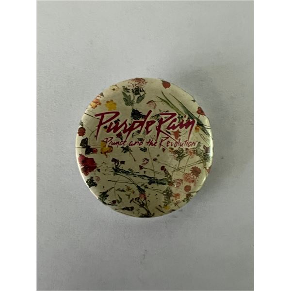 Purple Rain Prince and the Revolution Vintage Button Pin