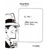 Image 1 : Dick Tracy Dick Locher Signed  8.5x11 Chicago Tribune Letterhead JSA Authenticated
