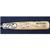 Image 1 : California Angels Jay Johnstone Rex Hudler Bob Grich +1 Signed Bat JSA Authentic
