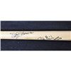 Image 2 : California Angels Jay Johnstone Rex Hudler Bob Grich +1 Signed Bat JSA Authentic