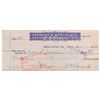 Image 1 : Admiral Richard E Byrd Signed Check
