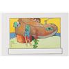 Image 2 : A Pair of Nursery Rhyme Illustration Prints by Lawson Wood.