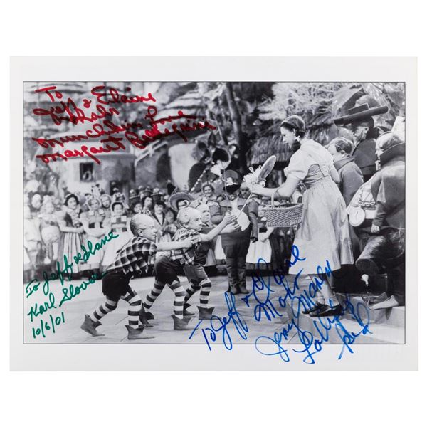 A Multi-Signed "The Wizard of Oz" Photo.