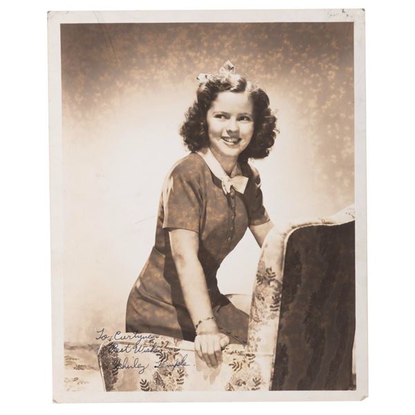 A Signed Shirley Temple Photo.