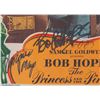 Image 2 : A Bob Hope Signed "Princess and the Pirate" Lobby Card.