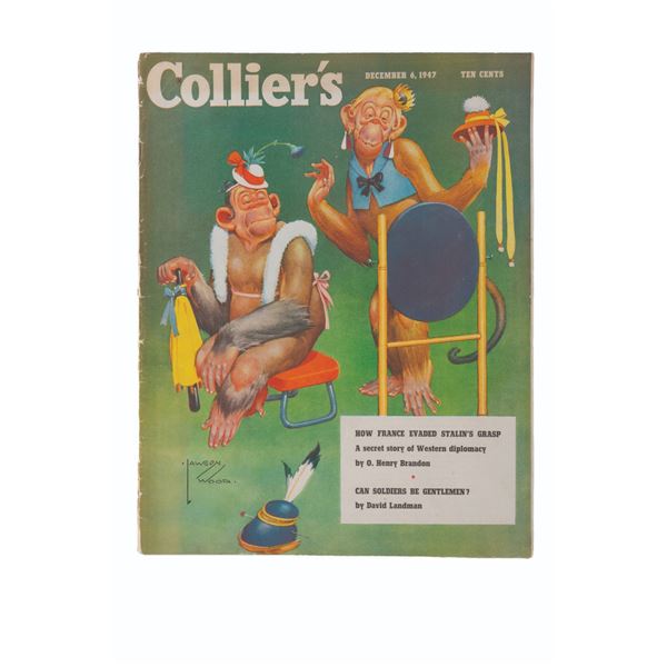 A 1947 Collier's Magazine Featuring the Inspiration for "High Noon."