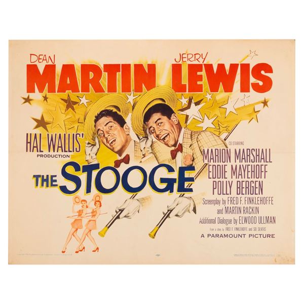A "The Stooge" Half-Sheet.