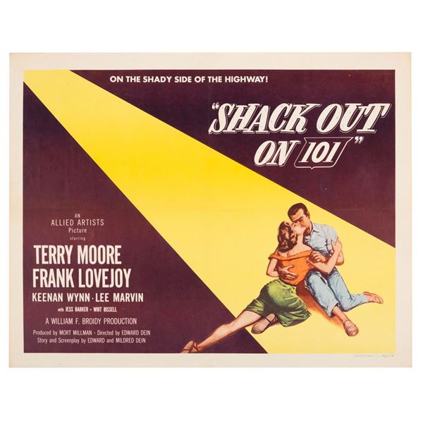 A "Shack Out on 101" Half-Sheet.