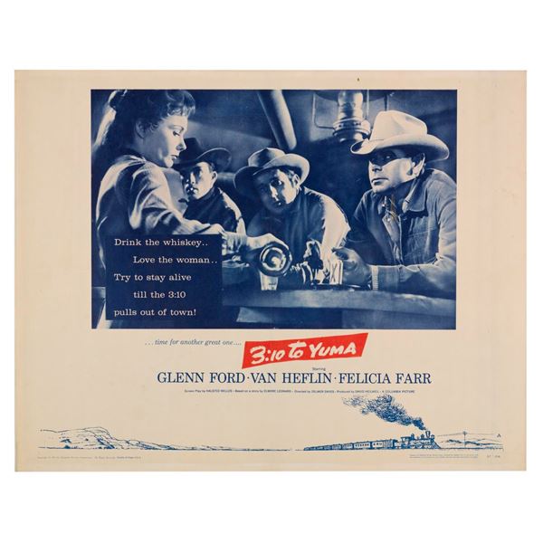 A "3:10 To Yuma" Half-Sheet.
