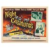 Image 1 : A "Night Creatures" Half-Sheet.