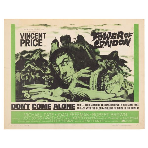 A "Tower of London" Half-Sheet.
