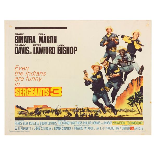 A "Sergeants 3" Half-Sheet.
