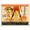 Image 1 : A "Hercules and the Captive Women" Half Sheet.