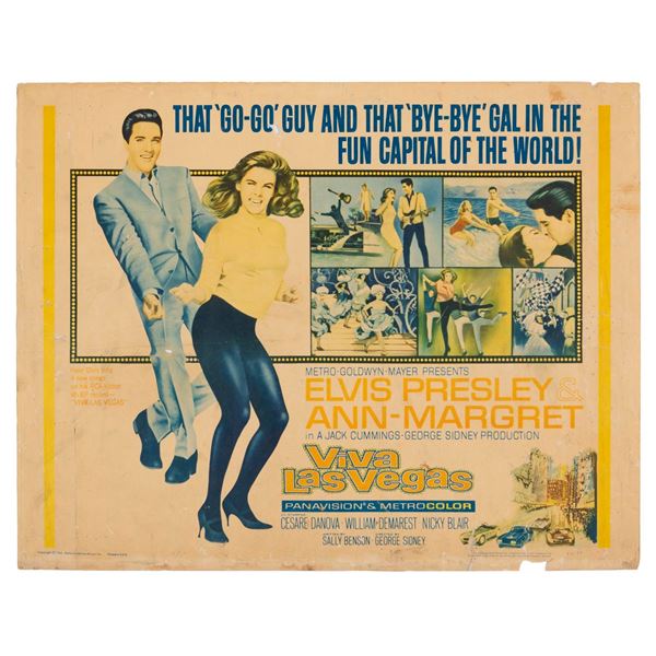 A "Viva Las Vegas" Half-Sheet.