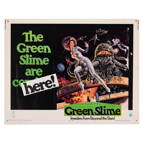 A "The Green Slime" Half-Sheet.