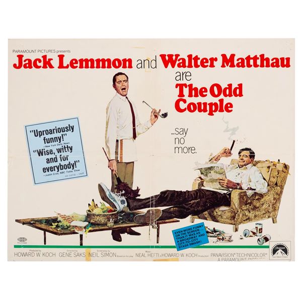A "The Odd Couple" Half-Sheet.