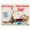 Image 1 : A "The Odd Couple" Half-Sheet.