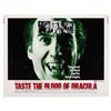 Image 1 : A "Taste the Blood of Dracula" Half-Sheet.