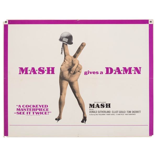 A "M*A*S*H" Half-Sheet.
