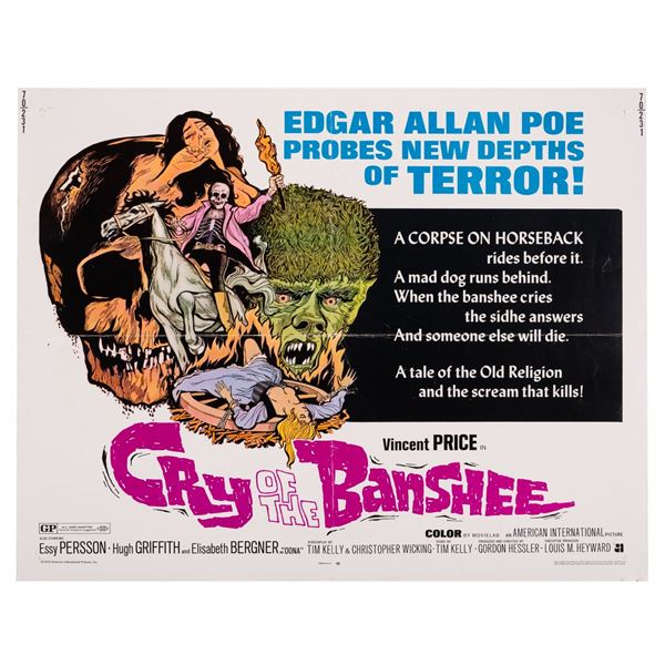 A "Cry of the Banshee" Half-Sheet.