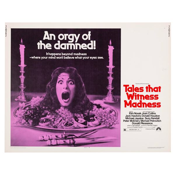 A "Tales That Witness Madness" Half-Sheet.