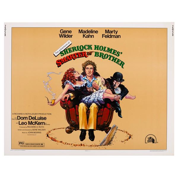 A "The Adventure of Sherlock Holmes' Smarter Brother" Half-Sheet.