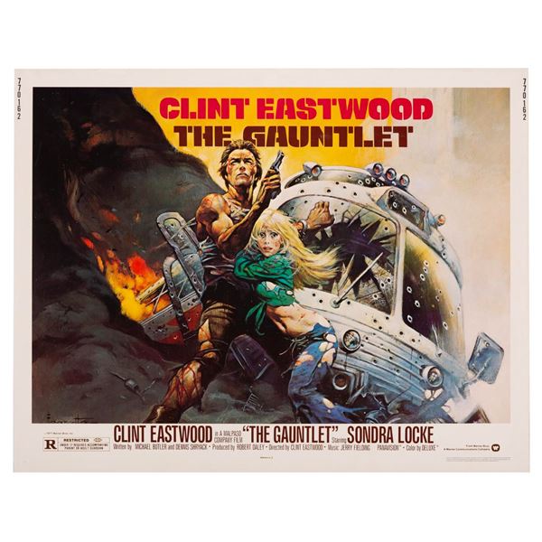 A Clint Eastwood “The Gauntlet” Half-Sheet.