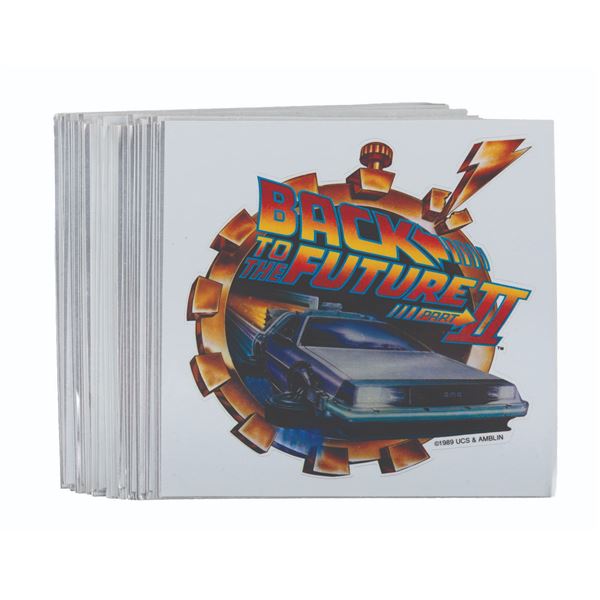 "Back to the Future Part II" Stickers.