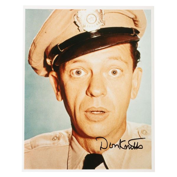 A Don Knotts Signed Photo.