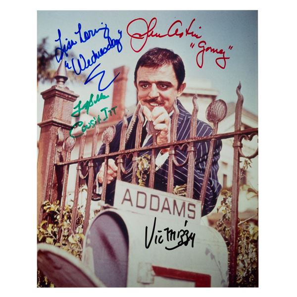 A Multi-Signed "The Addams Family" Publicity Photo.