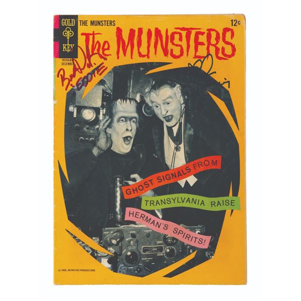 A Signed "The Munsters" Comic Book.