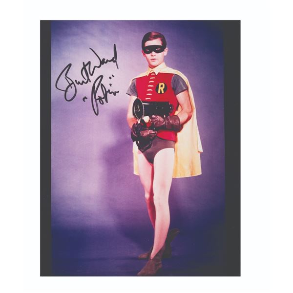 A "Batman" Burt Ward Signed Robin Photo.