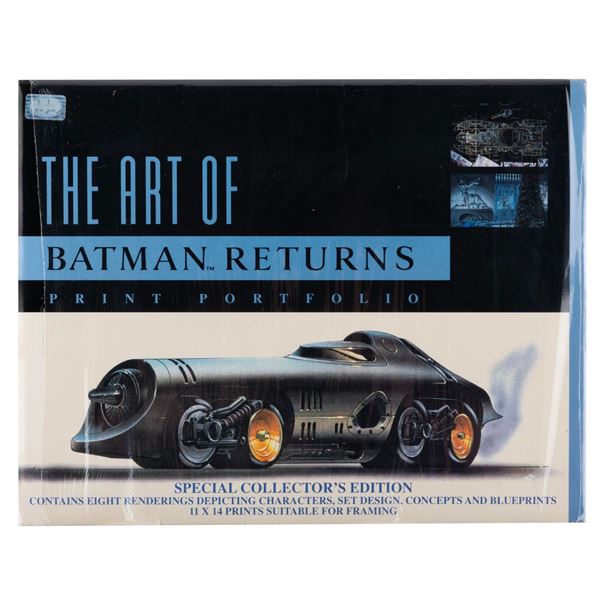A The Art of Batman Returns Set of Prints.
