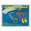 Image 1 : A "Visit to a Small Planet" Half-Sheet Poster.