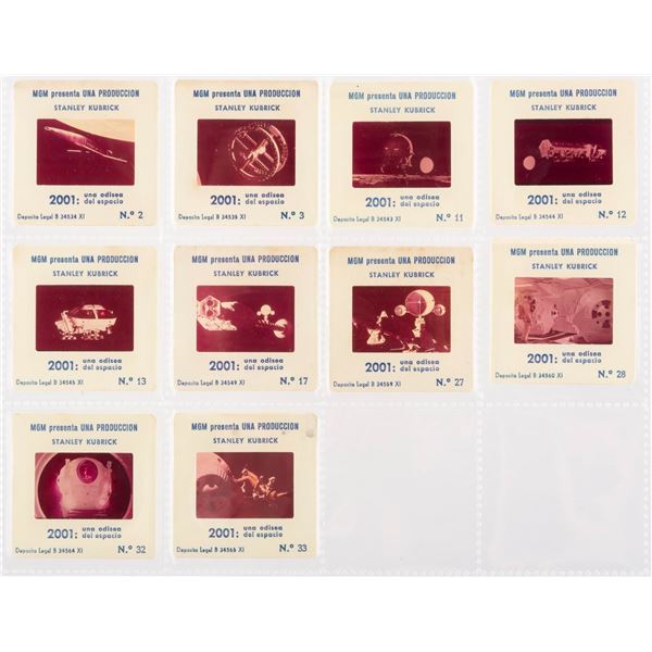 A Spanish "2001: A Space Odyssey" Publicity Slide Collection.